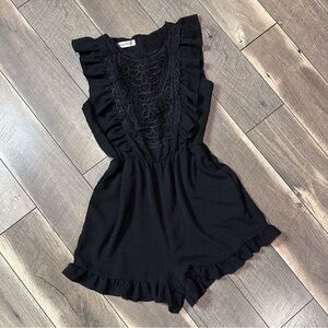 Angashion Swiss Dot Romper